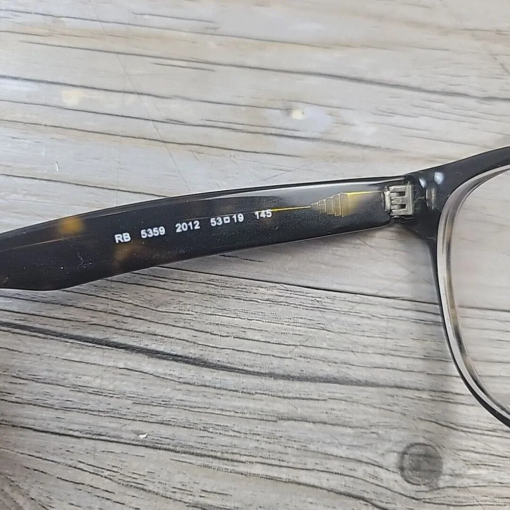 Ray Ban RB5359 2012  Eyeglasses Tortoise Frames Only‎ 53-19 145 Brown Full Rim